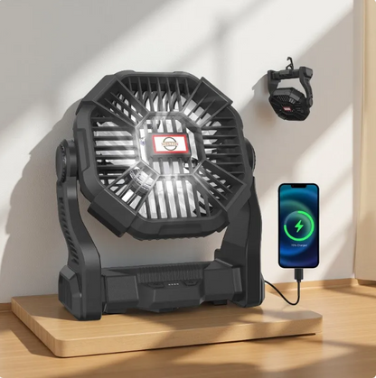 Portable Rechargeable Camping Fan