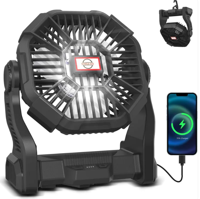 Portable Rechargeable Camping Fan
